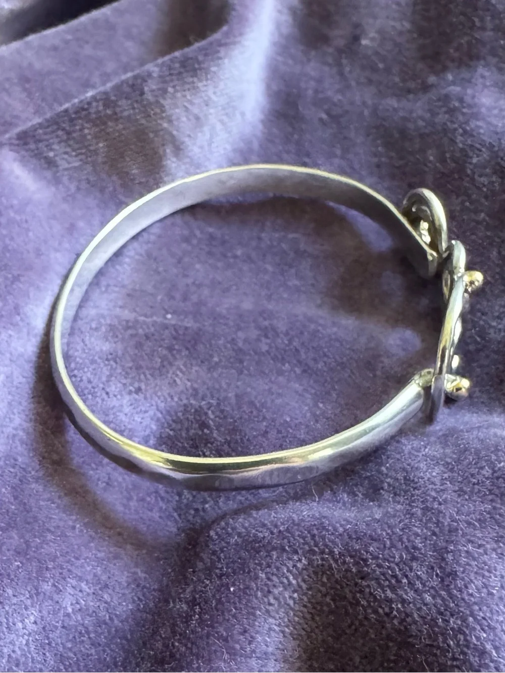 3 Island Swirl Silver & 14k Gold Bracelet by Sonya’s of St. Croix